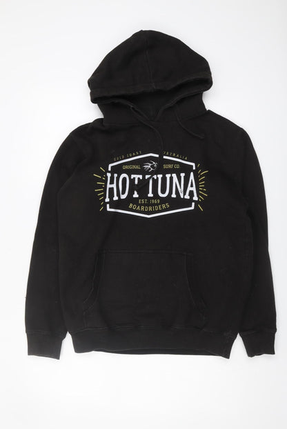 Hot Tuna Men's Black Pullover Hoodie S with Logo