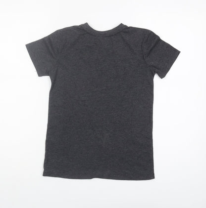 George Boys Black Fortnite T-Shirt, Size S, Casual Graphic Tee