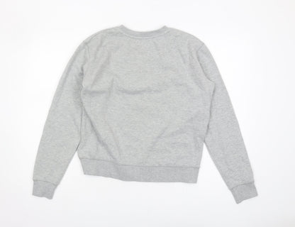 Unisex Adults UK Size S Disney Grey Pullover Sweatshirt