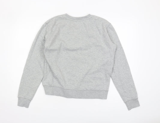 Unisex Adults UK Size S Disney Grey Pullover Sweatshirt