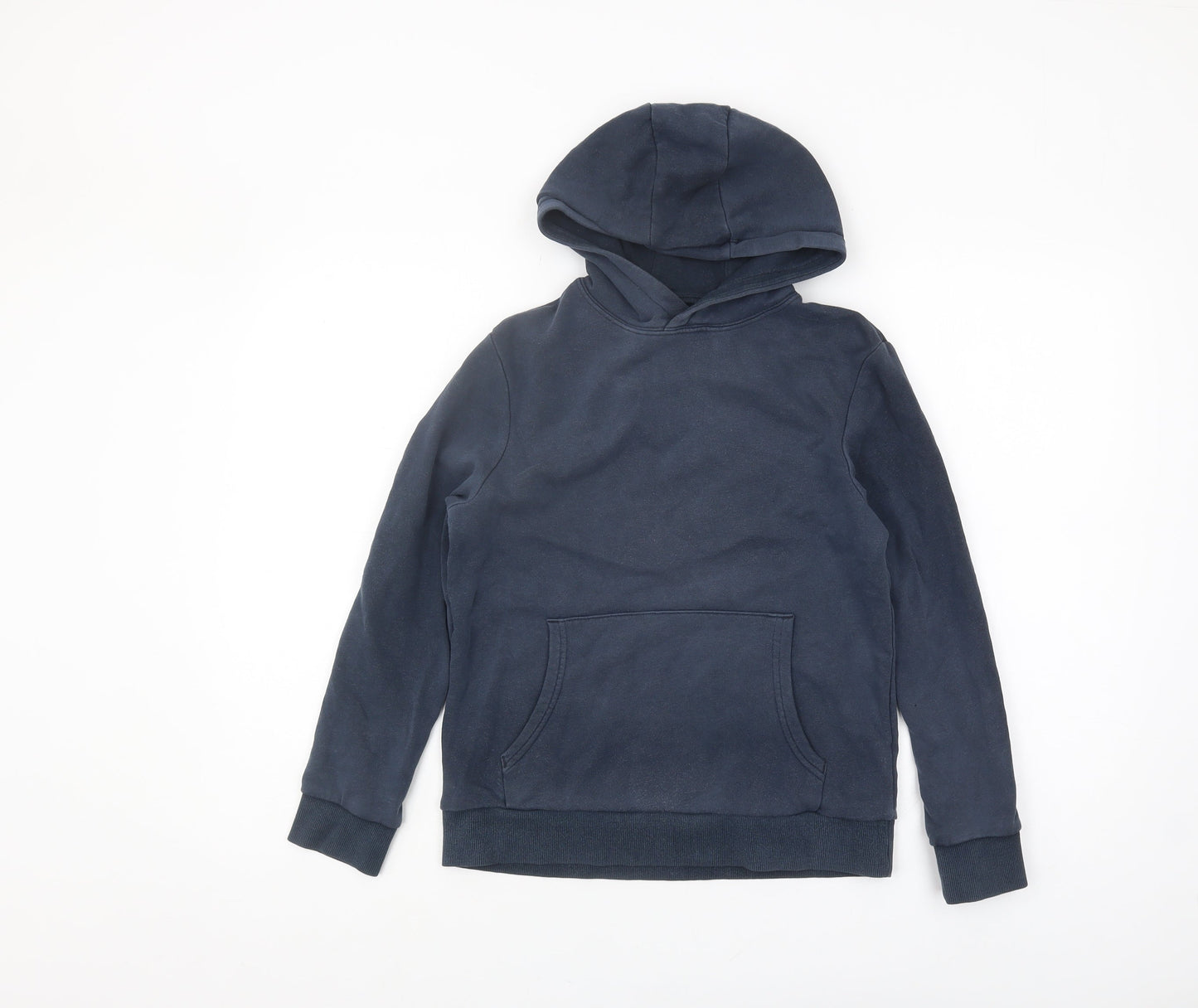Marks and Spencer Boys Blue Pullover Hoodie 11-12 Years
