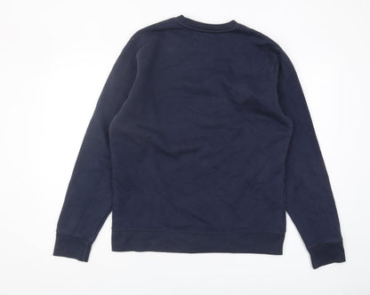 Mens UK Size M Champion Blue Pullover Sweatshirt