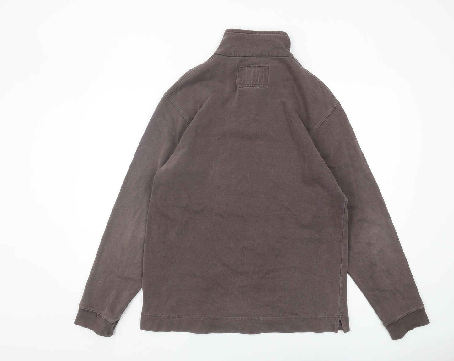 Jack Russell Men's Brown 1/4 Zip Sweatshirt - Size S