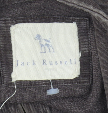Jack Russell Men's Brown 1/4 Zip Sweatshirt - Size S
