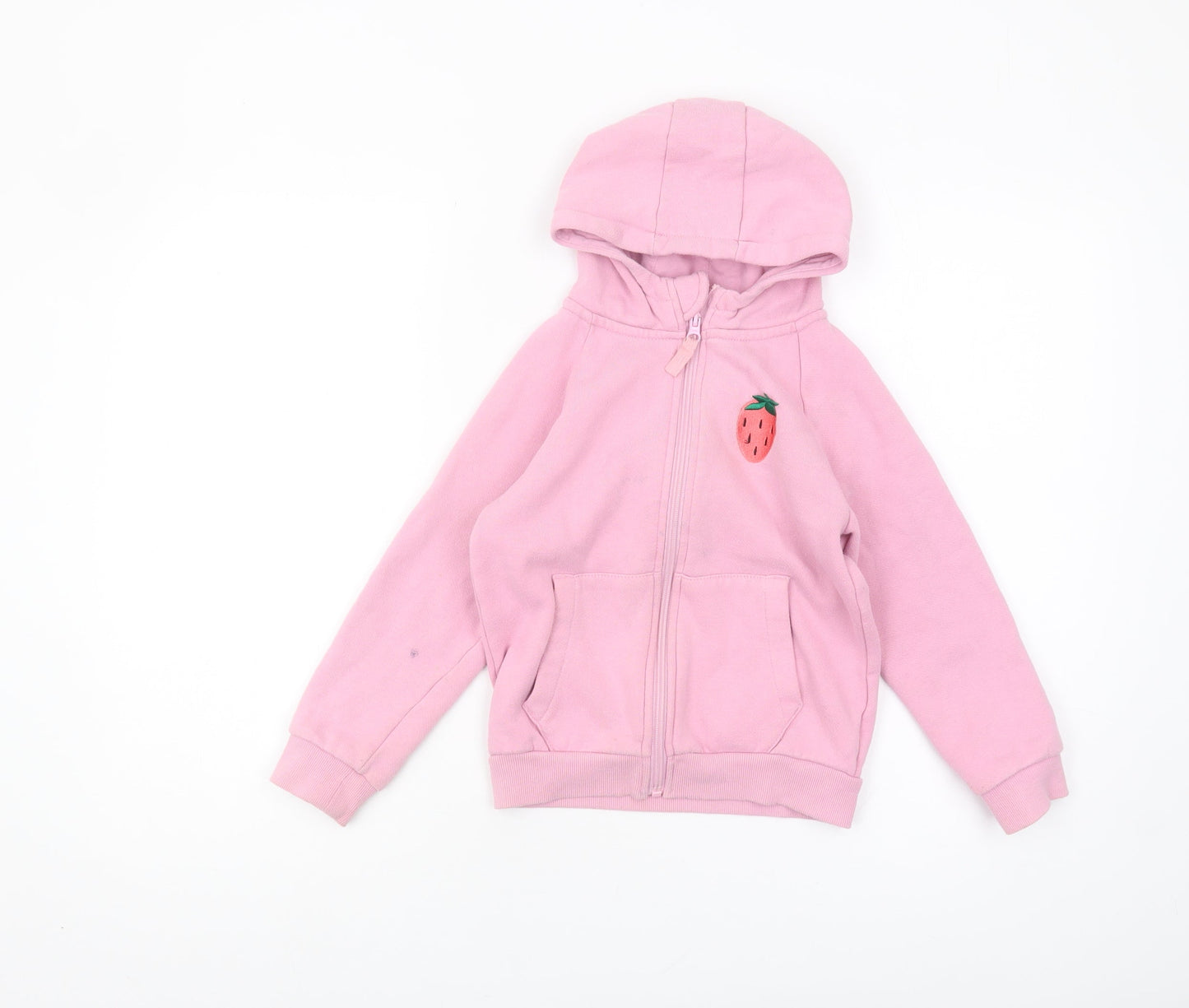 Mountain Warehouse Girls Pink Full Zip Hoodie 2XS