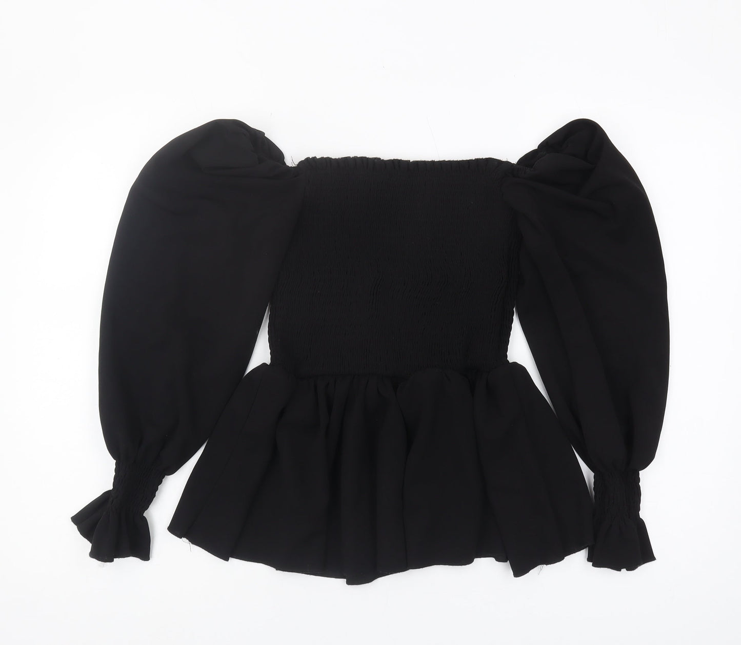 New Look Women's Black Plus Size Off the Shoulder Blouse