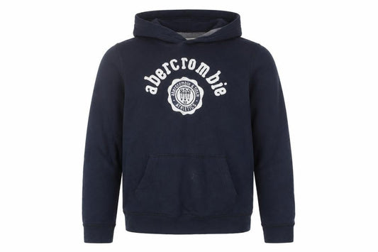 Abercrombie Boys Black Pullover Hoodie Logo XL/16 Years