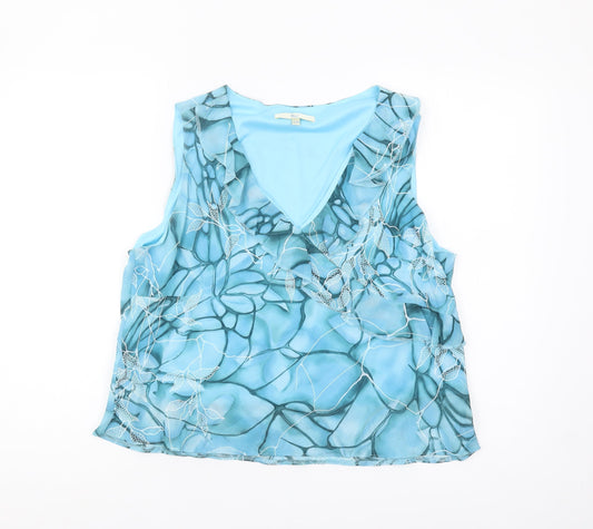 Womens UK Size 18 Klass Blue  Tank