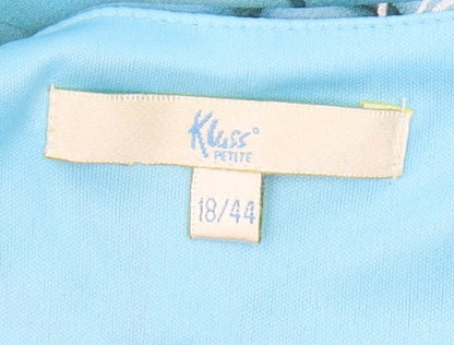 Womens UK Size 18 Klass Blue  Tank
