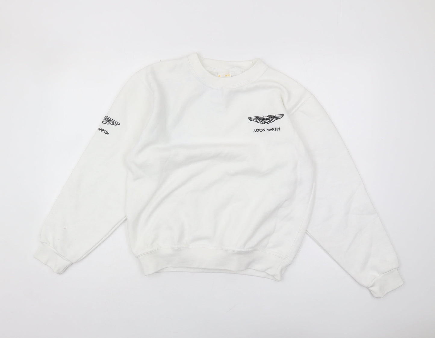 Uneek White XS Sweatshirt Unisex Adults Pullover