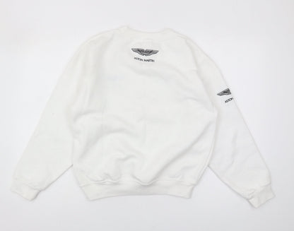 Uneek White XS Sweatshirt Unisex Adults Pullover