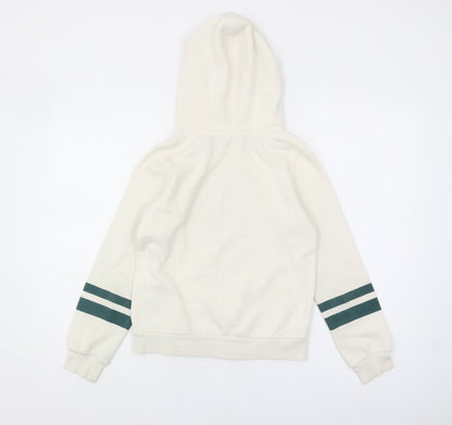 H&M Girls Ivory Harry Potter Pullover Hoodie, Size 10-12