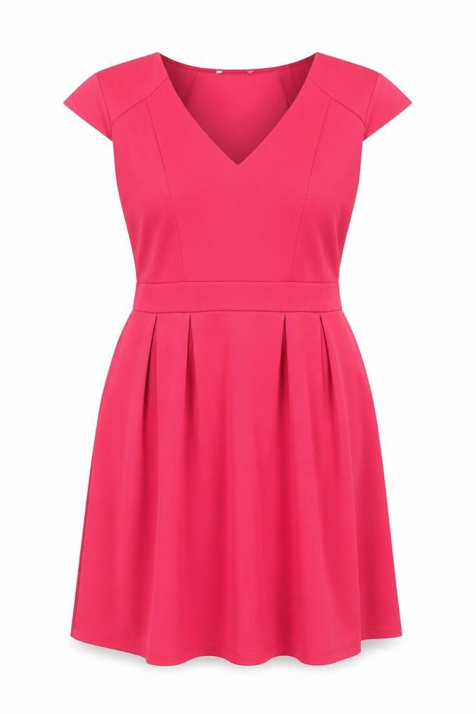 Dorothy Perkins Red Fit & Flare Dress, Size 16