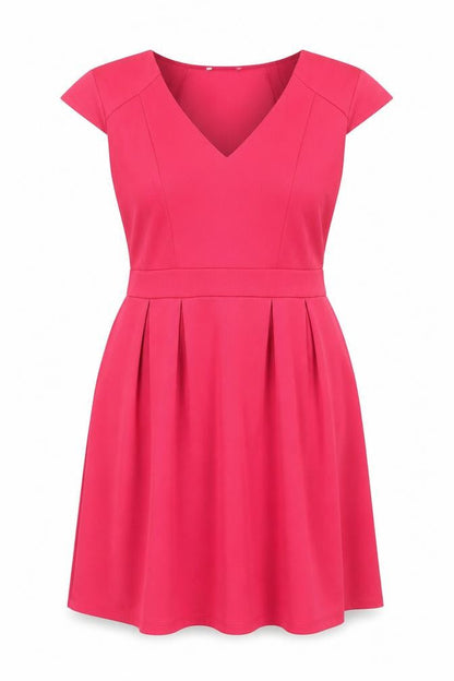 Dorothy Perkins Red Fit & Flare Dress, Size 16