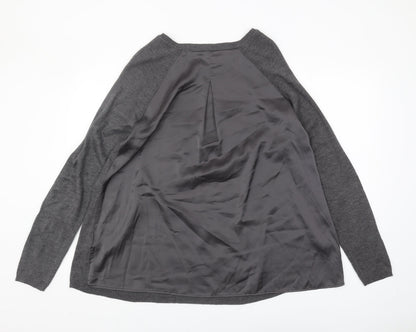 Womens UK Size 12 Marks and Spencer Grey  Jumper