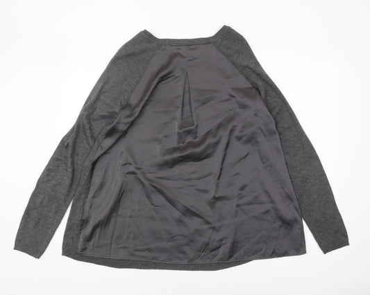 Womens UK Size 12 Marks and Spencer Grey  Jumper
