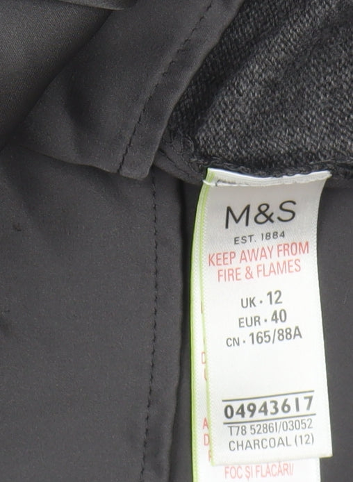 Womens UK Size 12 Marks and Spencer Grey  Jumper