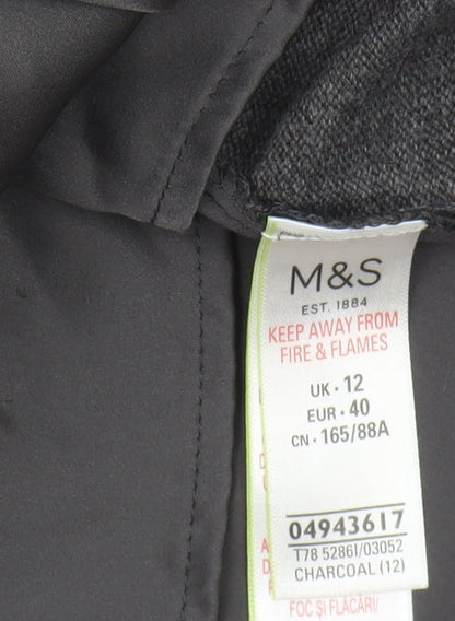 Womens UK Size 12 Marks and Spencer Grey  Jumper