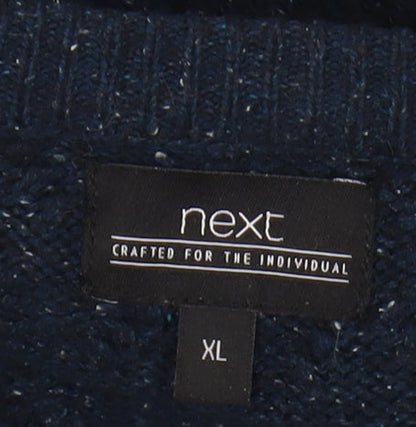 Next Men's Blue XL Pullover Jumper
