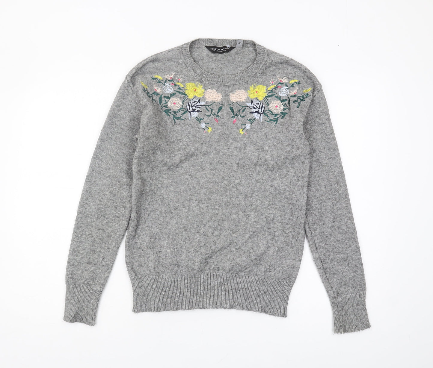 Womens UK Size 8 Dorothy Perkins Grey  Jumper