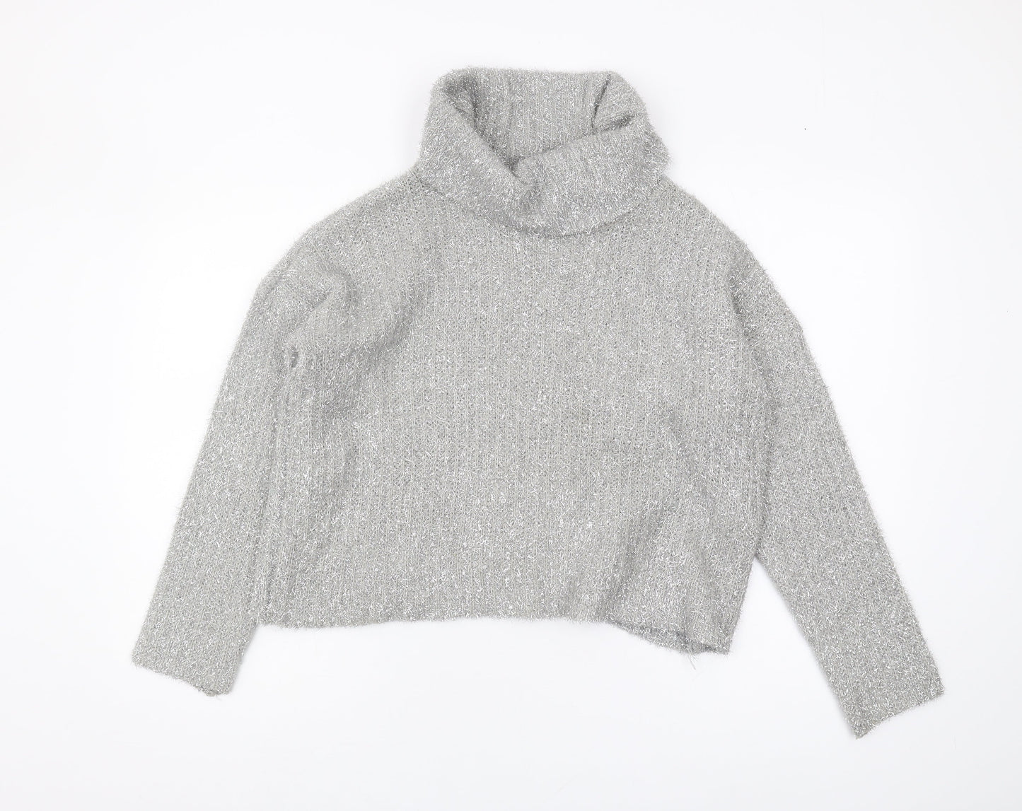 Womens UK Size 8 Lipsy Silver  Jumper