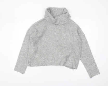Womens UK Size 8 Lipsy Silver  Jumper