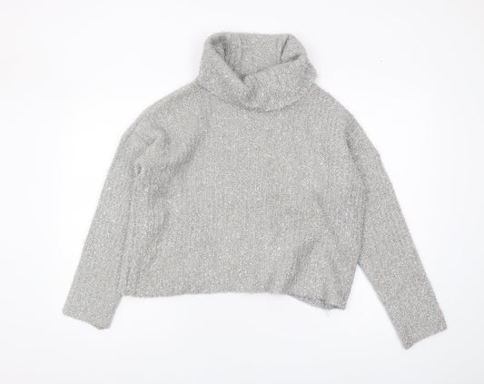Womens UK Size 8 Lipsy Silver  Jumper