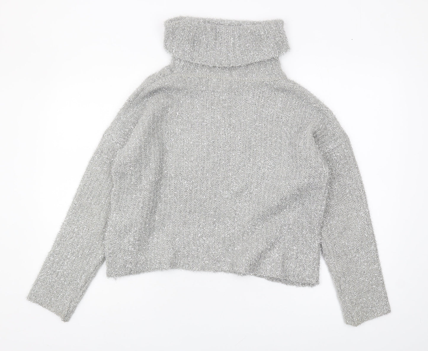 Womens UK Size 8 Lipsy Silver  Jumper