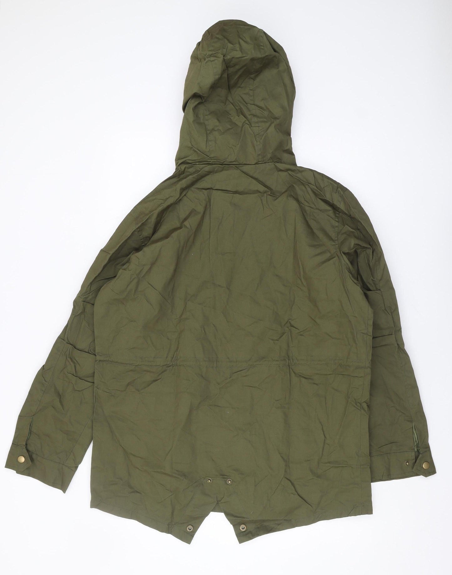 Nicholas Reid Women's XL Green Parka Coat with Hood
