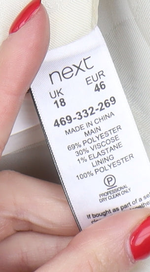 Next Women's Black Blazer Size 18 Business Classic