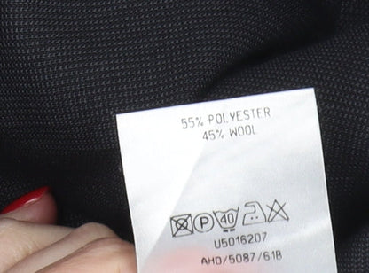 Burton Menswear Black Dress Pants for Men, 36in