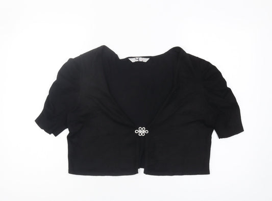 BHS Women's Black Shrug Jumper Size 14