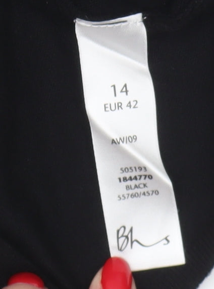 BHS Women's Black Shrug Jumper Size 14