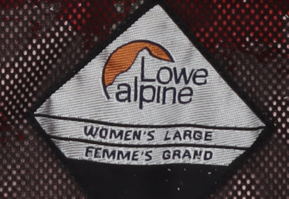Womens UK Size L Lowe Alpine Red Parka Coat