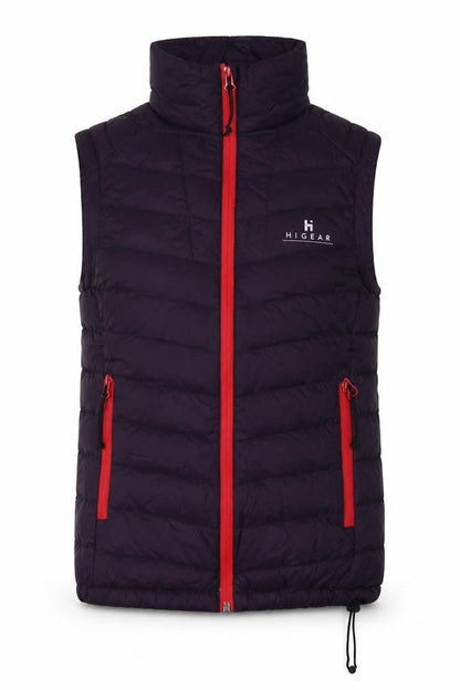 Hi Gear Women’s Purple Puffer Waistcoat Size 6