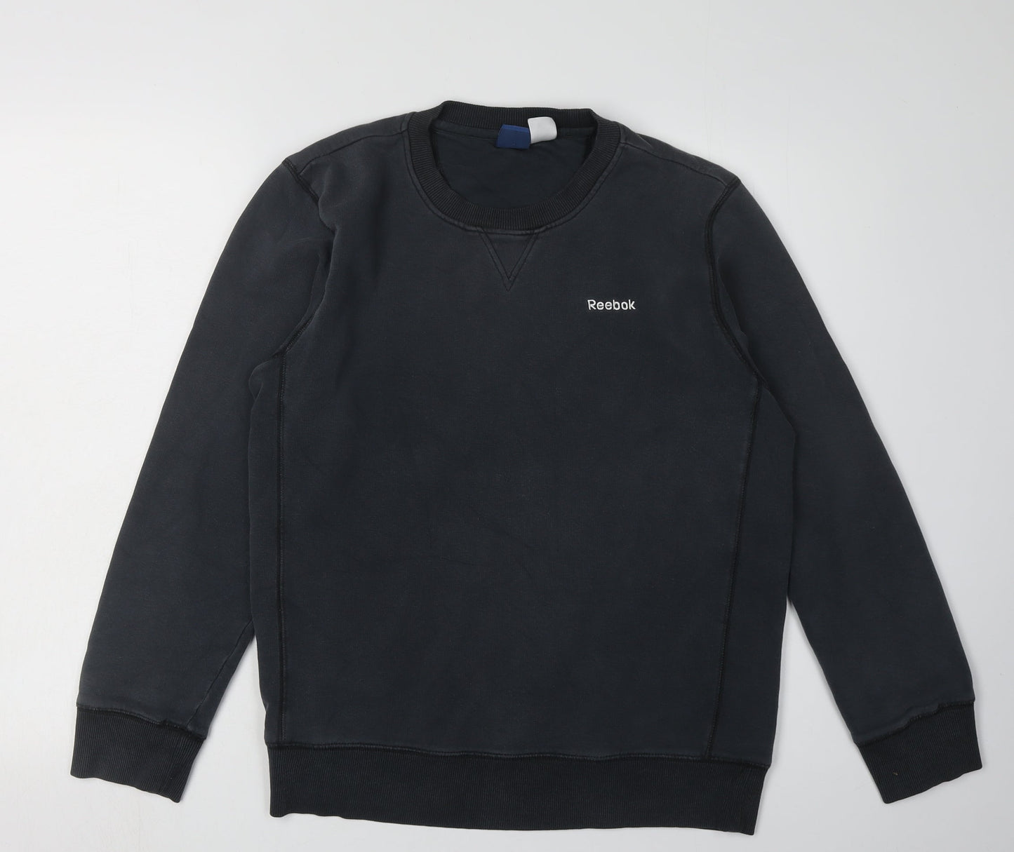 Mens UK Size S Reebok Black Pullover Sweatshirt