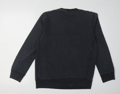 Mens UK Size S Reebok Black Pullover Sweatshirt