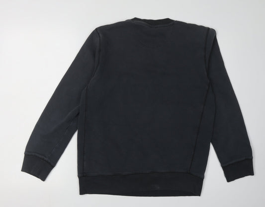 Mens UK Size S Reebok Black Pullover Sweatshirt