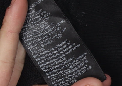 Calvin Klein Jeans Women's Black XS Pullover Sweatshirt