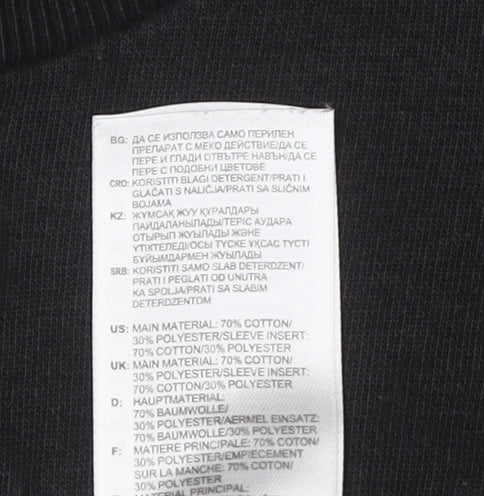 Adidas Men's Green M Graphic Print Sweatshirt