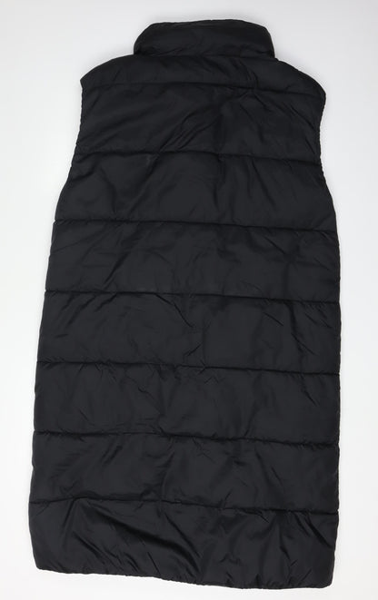 b.young Women's Black Puffer Waistcoat Size 16