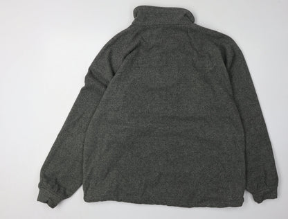 Mens UK Size XL Regatta Grey 1/2 Zip Sweatshirt