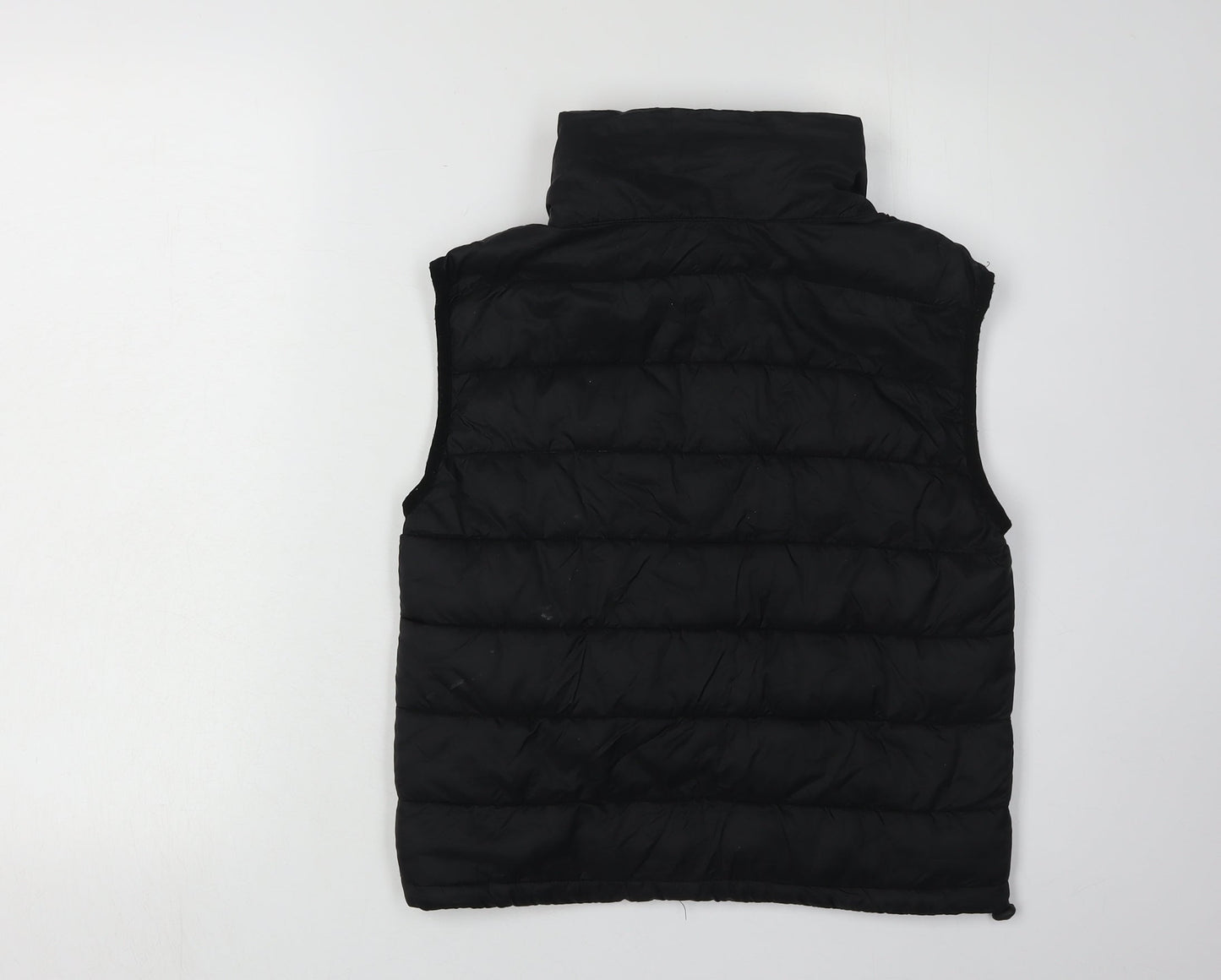 Womens UK Size S Zara Black Puffer Jacket