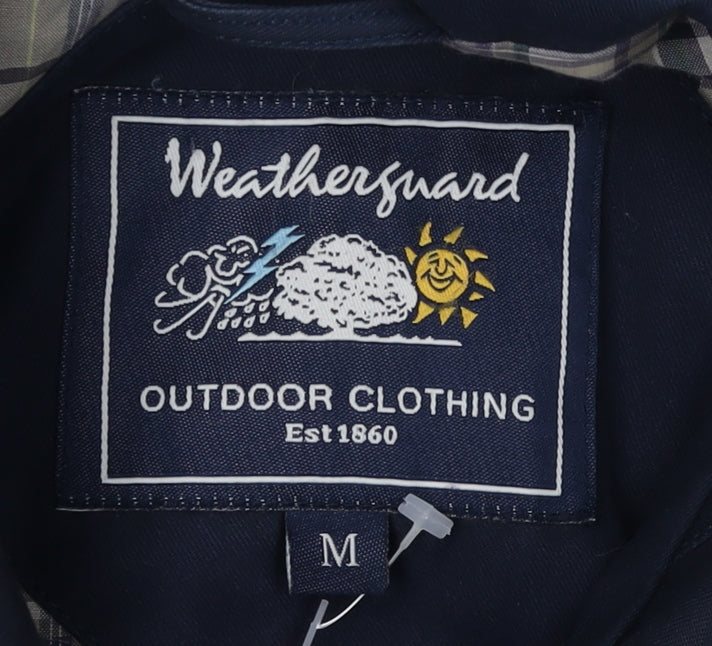 Mens UK Size M Weatherguard Blue Basic Jacket