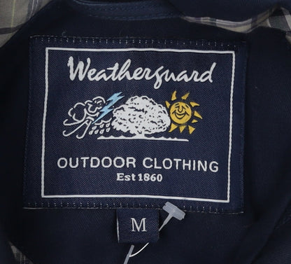 Mens UK Size M Weatherguard Blue Basic Jacket