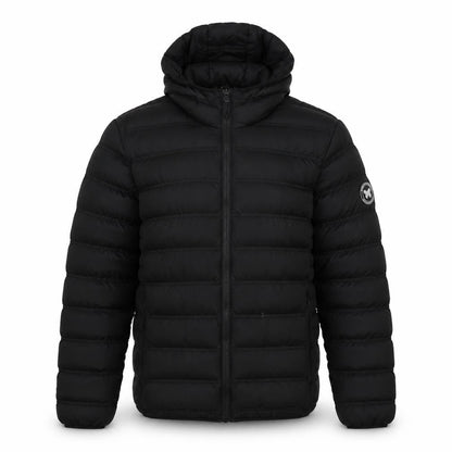 Mens UK Size S Good For Nothing Black Puffer Jacket
