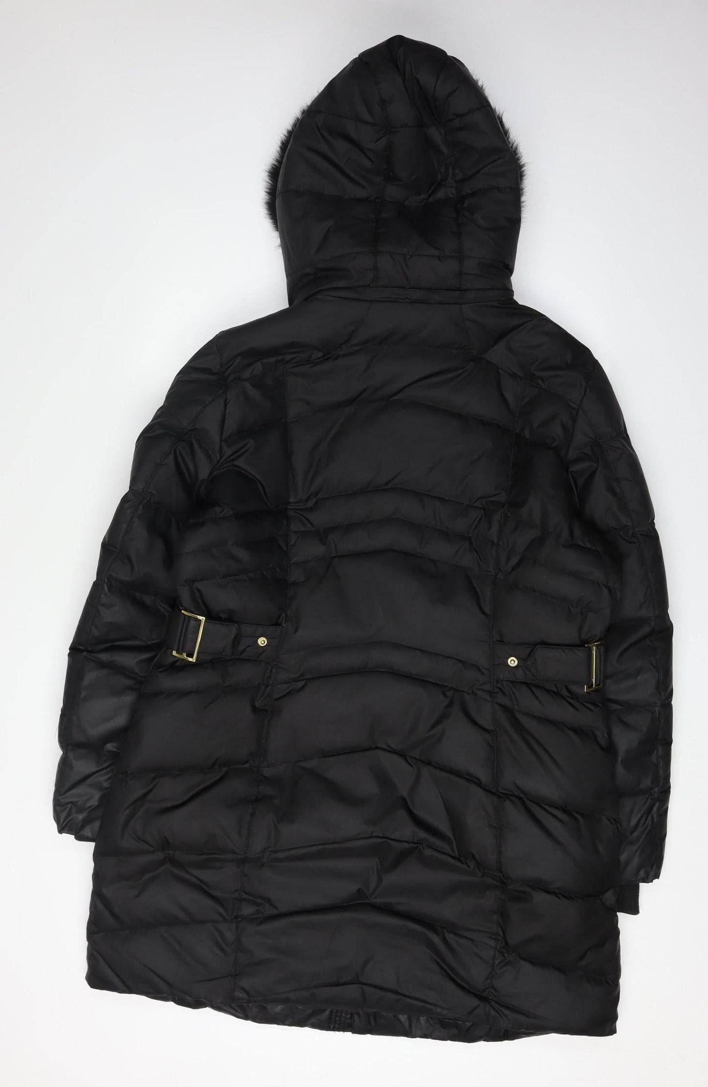 Hawke & Co Women's Black Puffer Jacket, XL, Winter Cozy