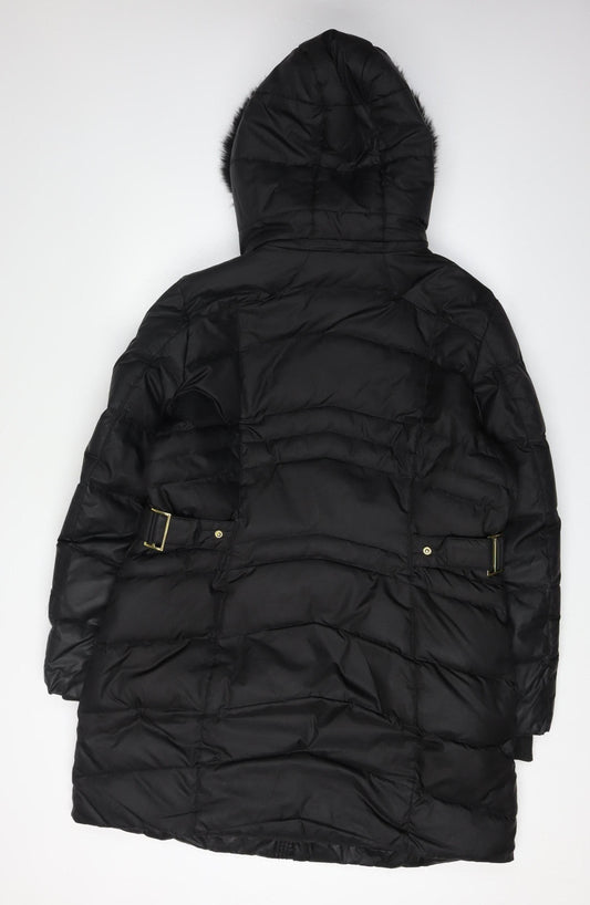 Hawke & Co Women's Black Puffer Jacket, XL, Winter Cozy