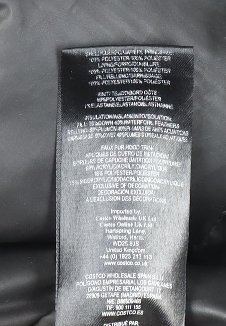 Hawke & Co Women's Black Puffer Jacket, XL, Winter Cozy