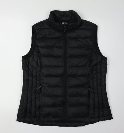 Mens UK Size M Weatherproof Black Puffer Jacket